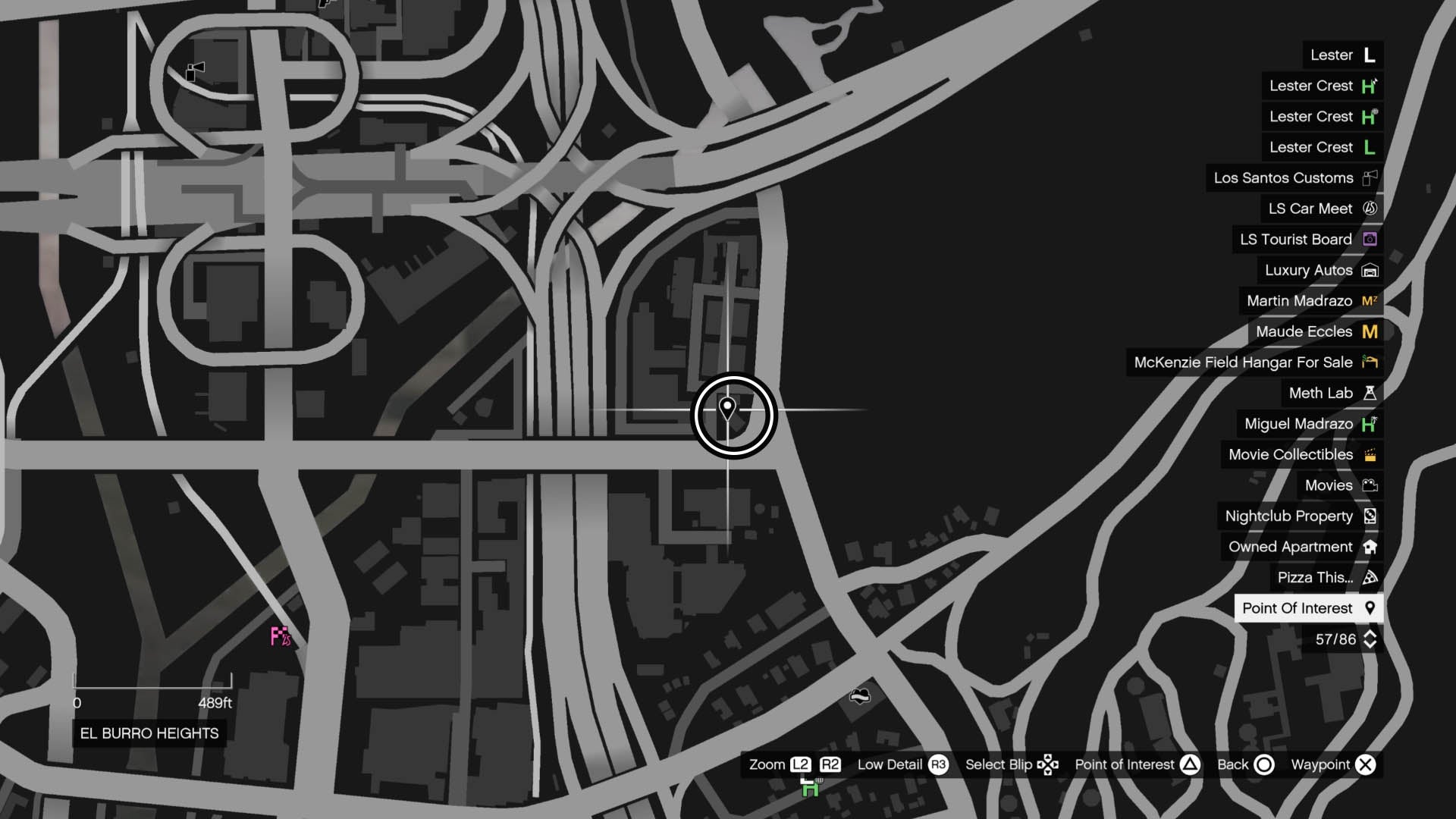 gta online pumpkin nine map location