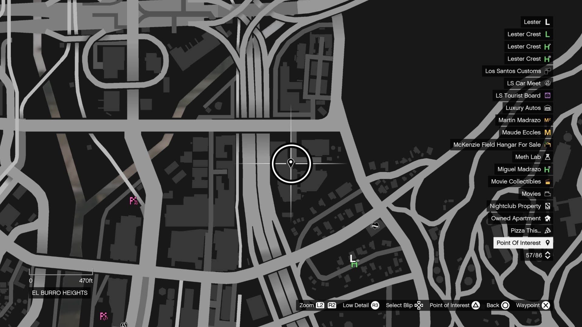 gta online pumpkin seven map location