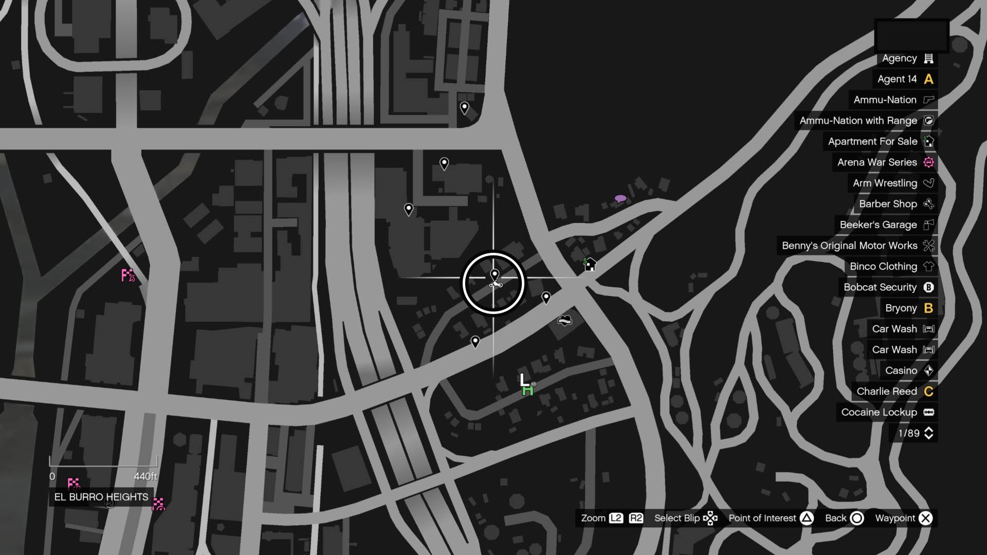 gta online pumpkin ten map location