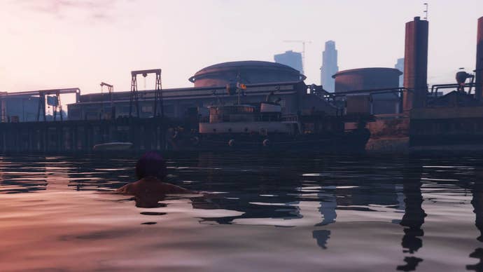 gta online sonar equipment tug boat at docks