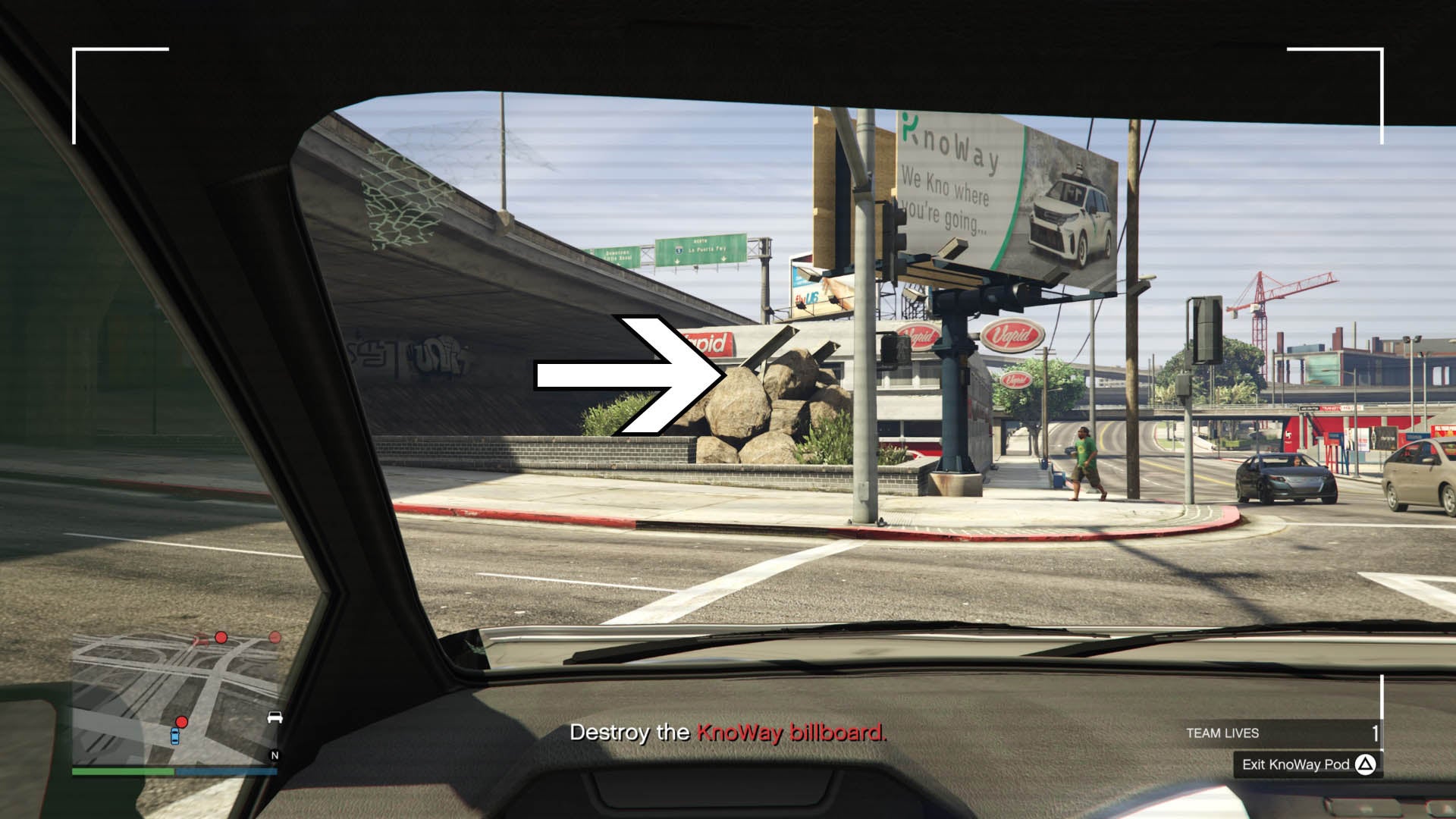 How to destroy KnoWay Billboards in GTA Online | Eurogamer.net