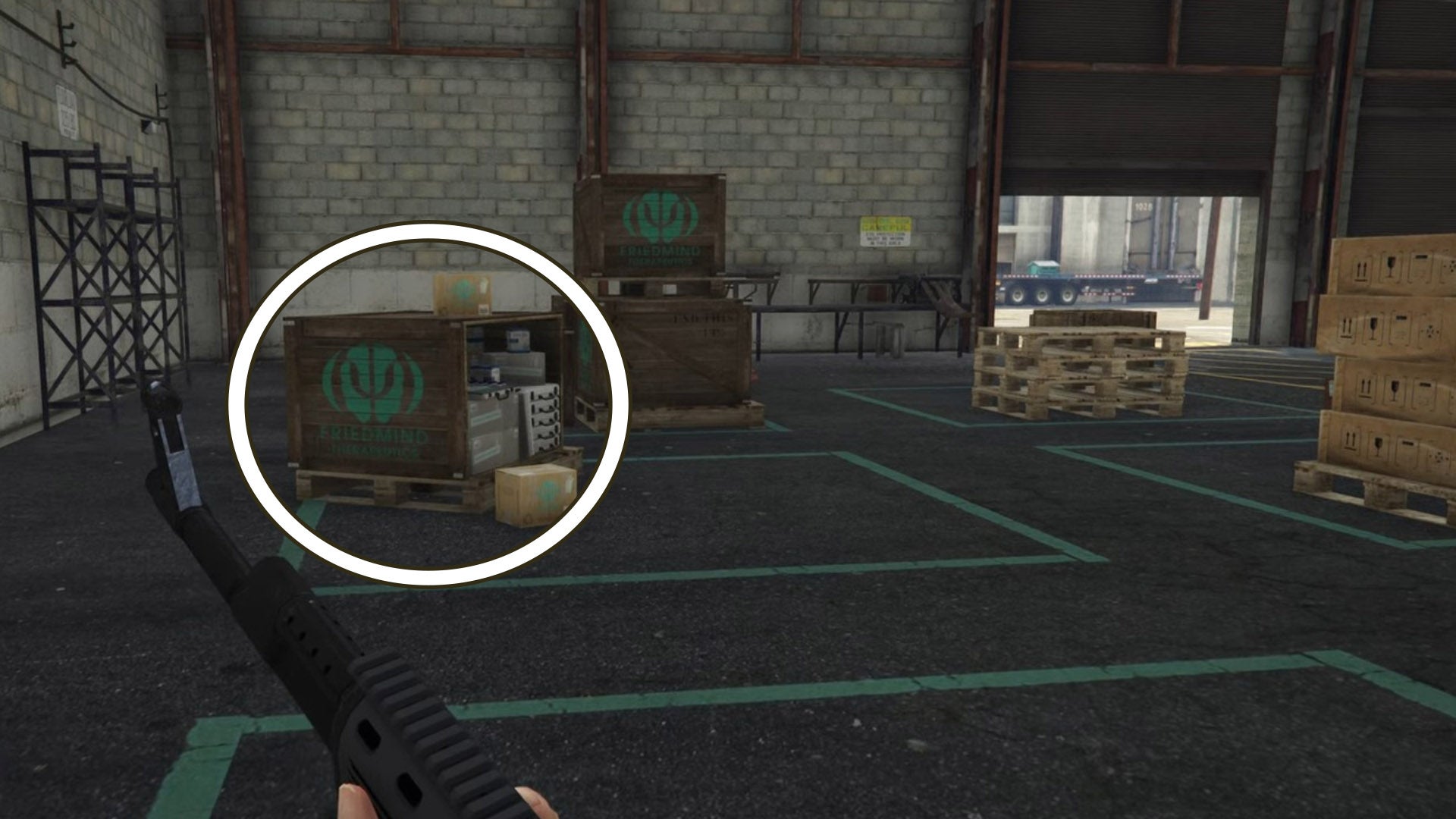 gta online unusual suspects friedmind crate clue