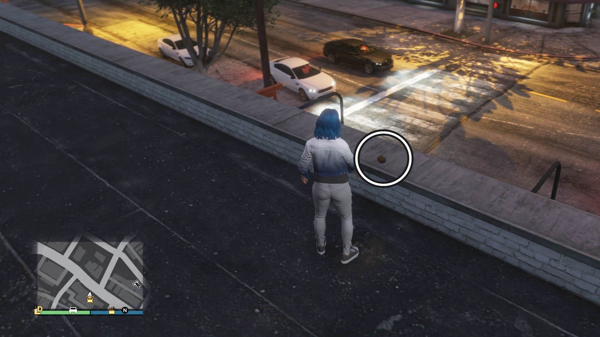 gta online yuanbao eighteen location on rooftop vespucci canals