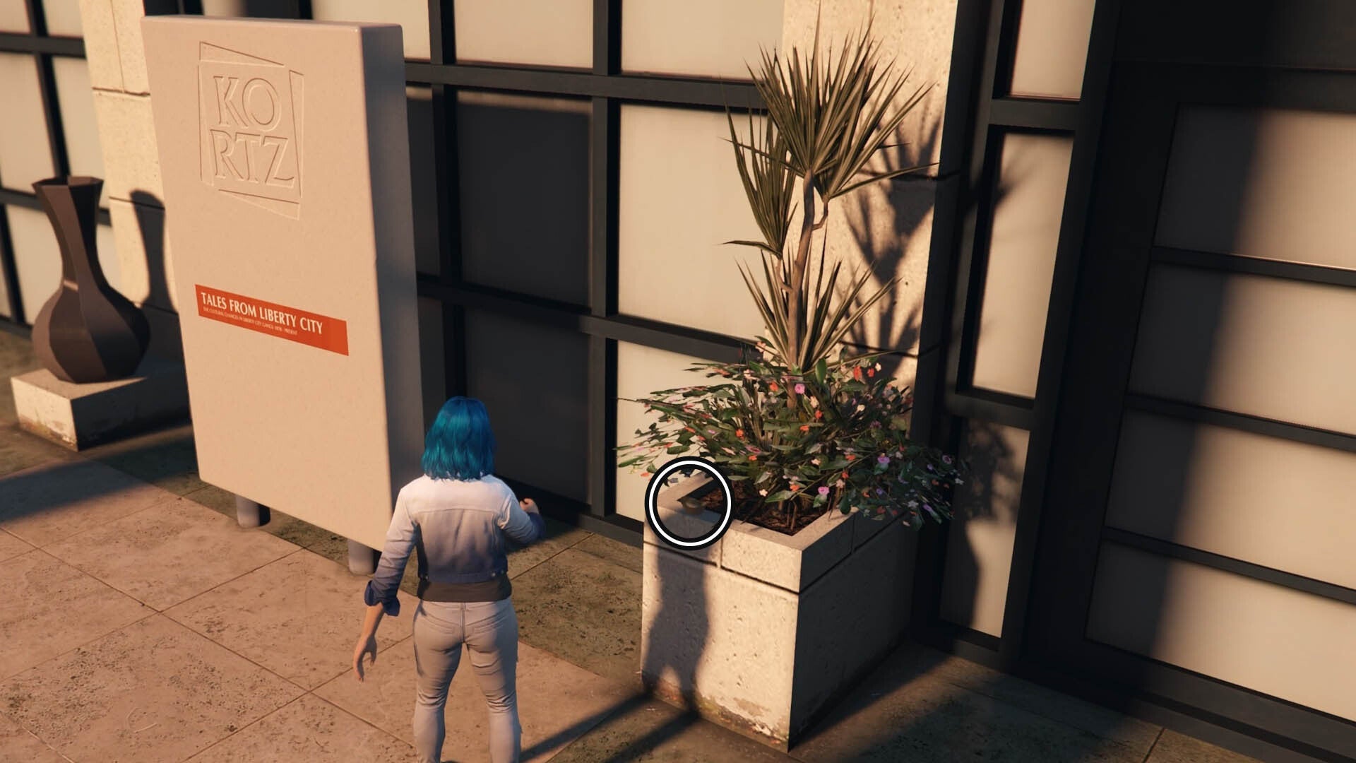 gta online yuanbao eleven location by kortz sign on bell building pacific bluffs