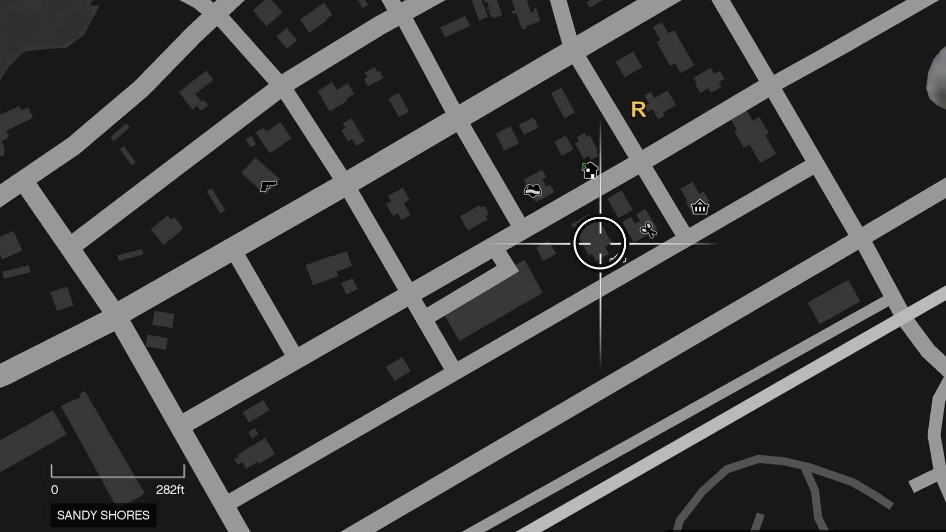 gta online yuanbao nineteen map location sandy shores