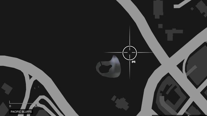 gta online yuanbao seven map location pacific bluffs cemetery