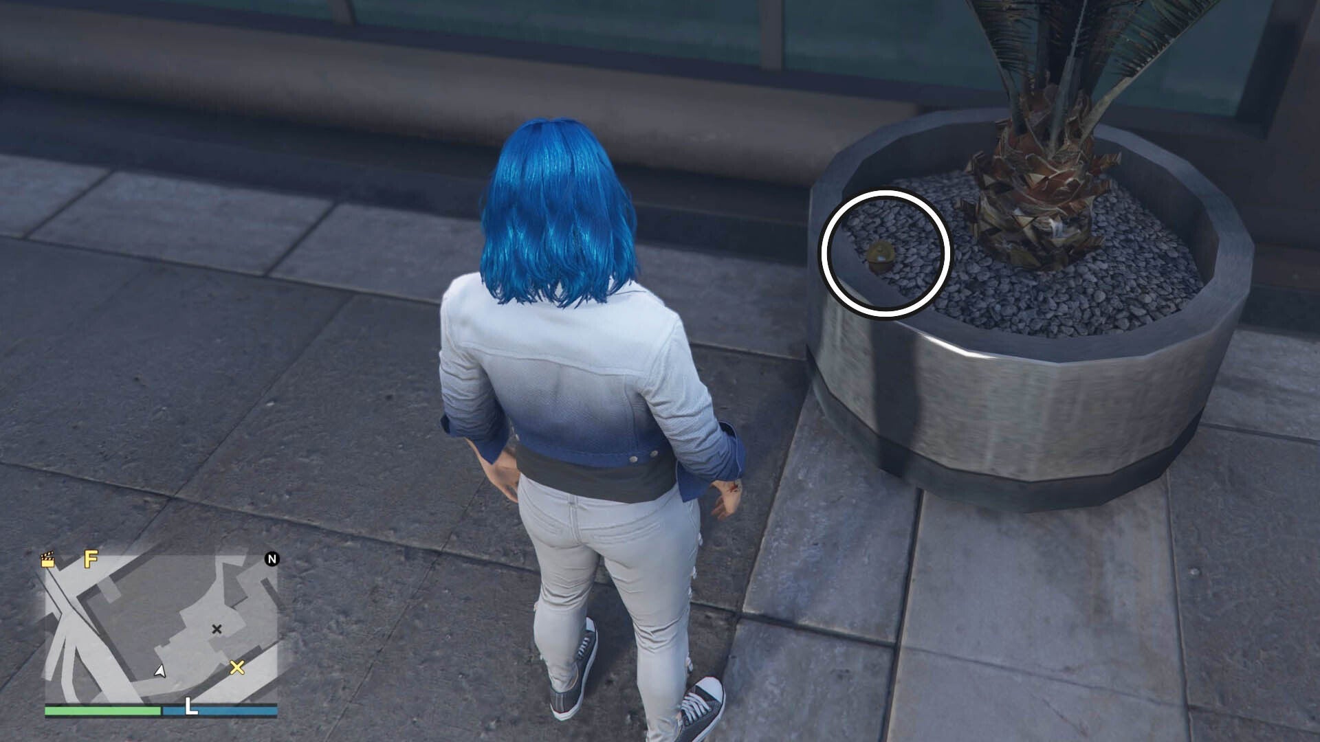 gta online yuanbao thirty five location in plant pot union depository