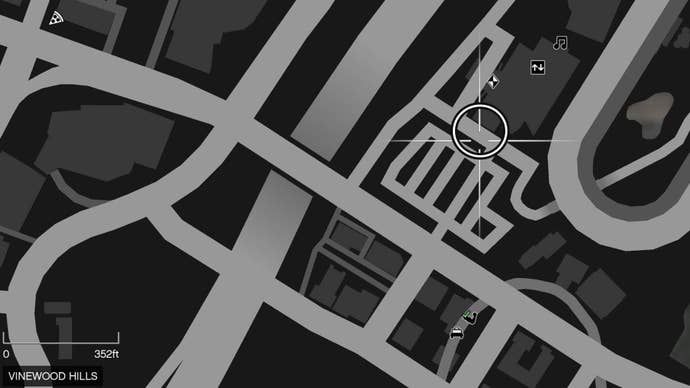 gta online yuanbao twenty map location diamond casino vinewood hills