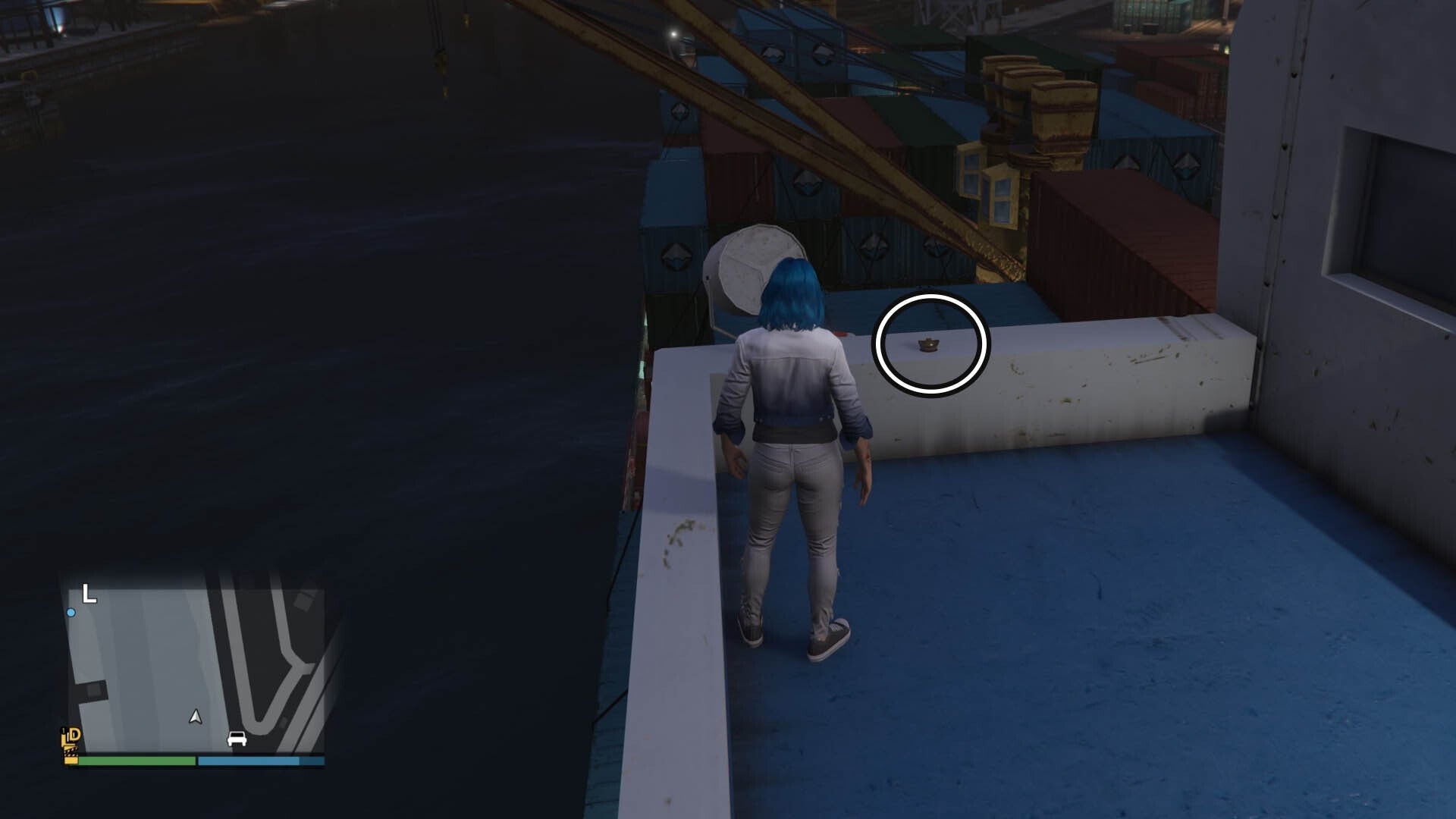 gta online yuanbao twenty two location on ship in banning