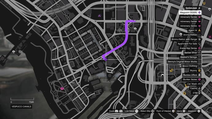GTA Pumpkin location 5 (map)