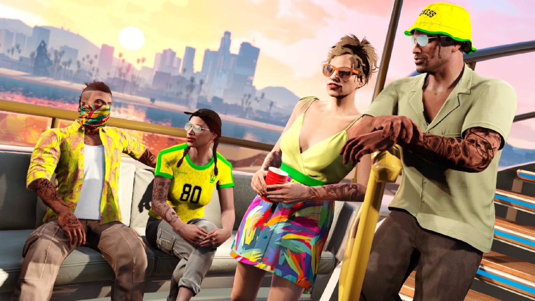 Some GTA Online characters who may have ST-Ds. - 1