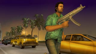 Tommy Vercetti in GTA: Vice City.