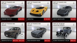 These are the fastest cars in GTA Online: Finance and Felony