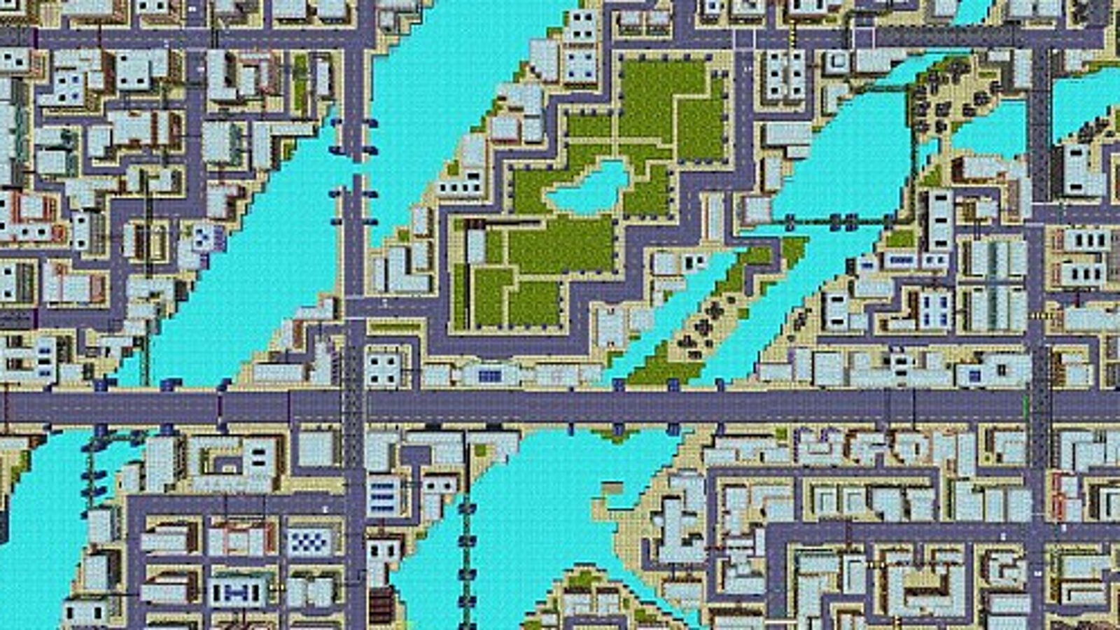 Gta Map Paper Gta 1 Map Evolution Of Grand Theft Auto Map & Size. 🗺