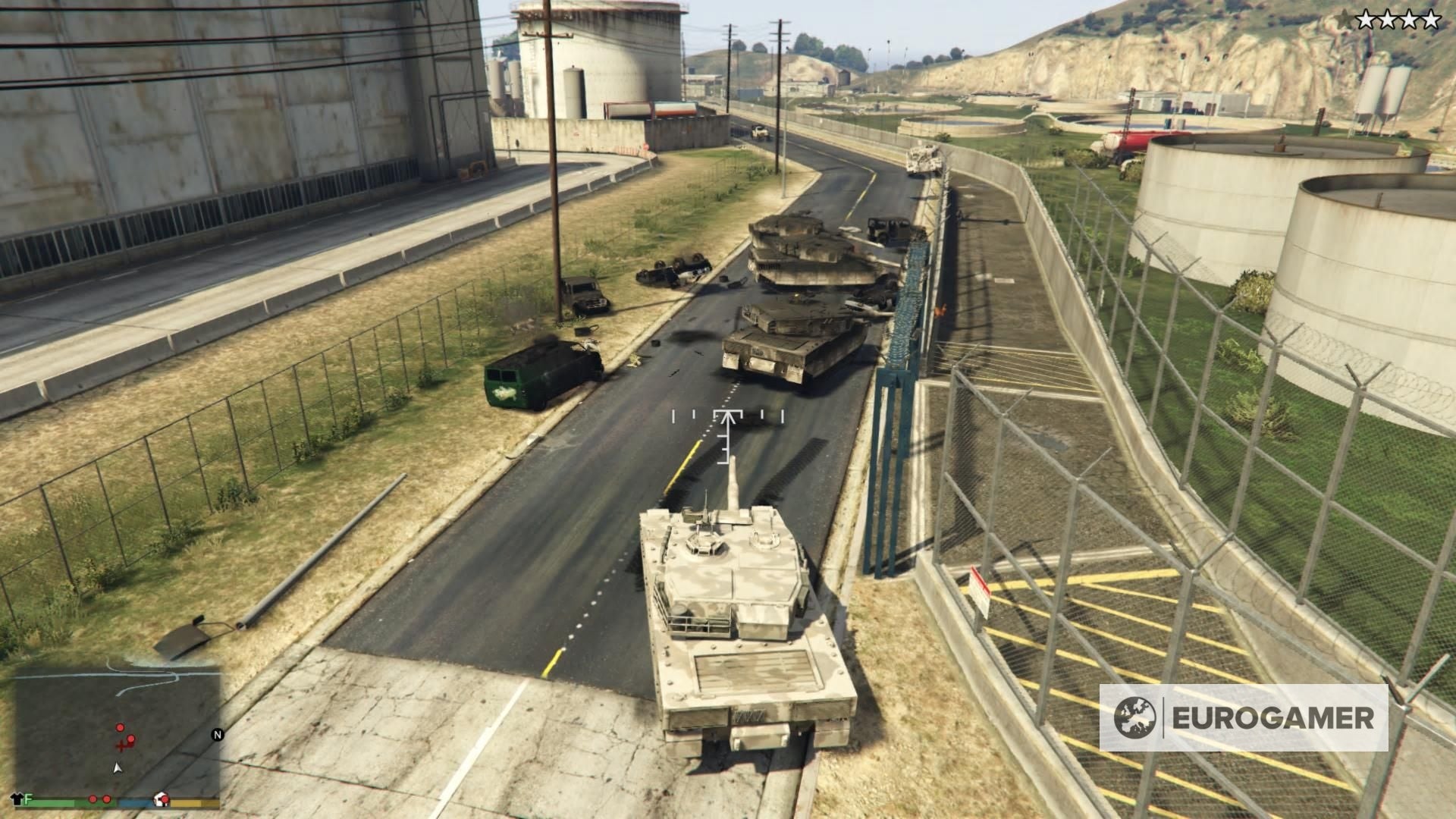 GTA 5 military base location and how to steal the Rhino tank fighter jet attack chopper and Titan explained Eurogamer