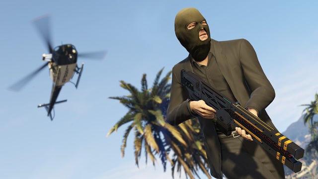 This GTA 5 black market guns mod completely changes the game