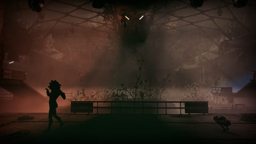 The new Floodways environment in GFTO, there are creepy monsters and strange flora.