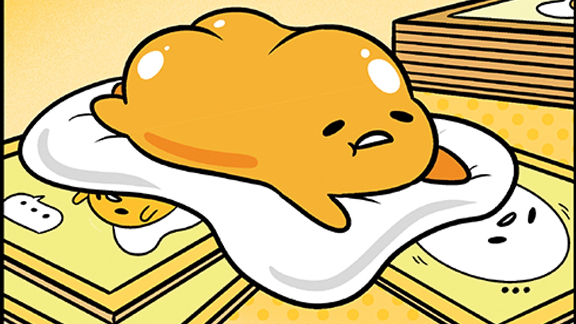 Gudetama Spielkarten-Set In Sammlerdose – Offiziell Lizenziert Von Sanrio, 52 Karten + 2 Joker, Gelbe Dose