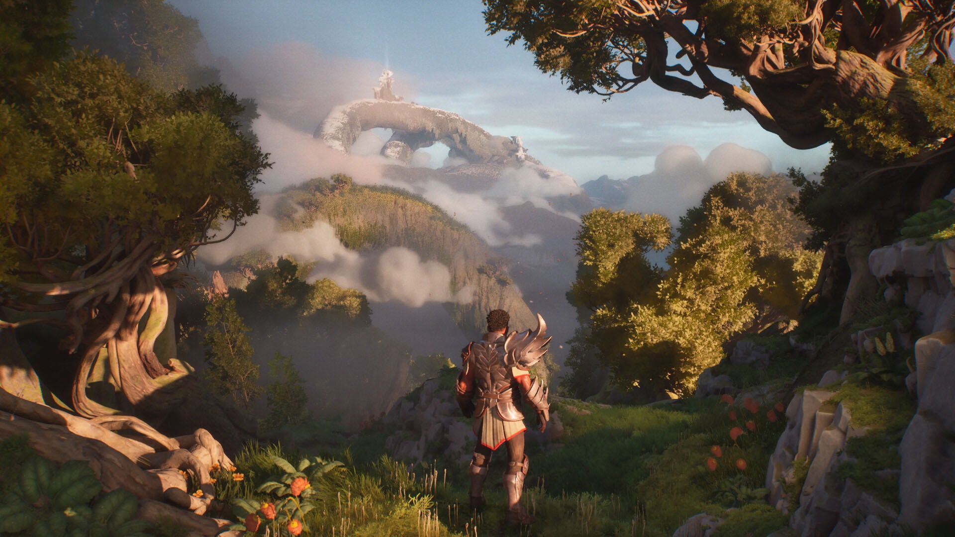 Looking over a more regular vista in Guild Wars 3