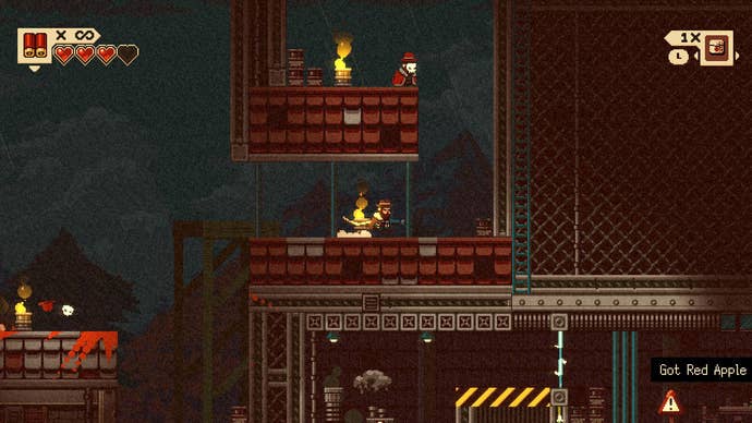 Traversing some rooftops in Gunbrella