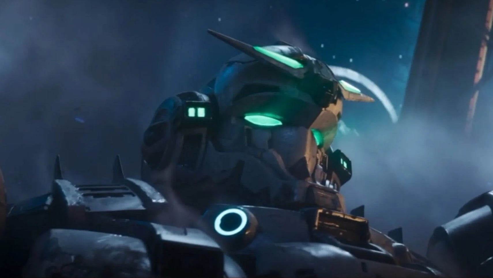 Gundam Rogue Orbit Gundam head from reveal trailer