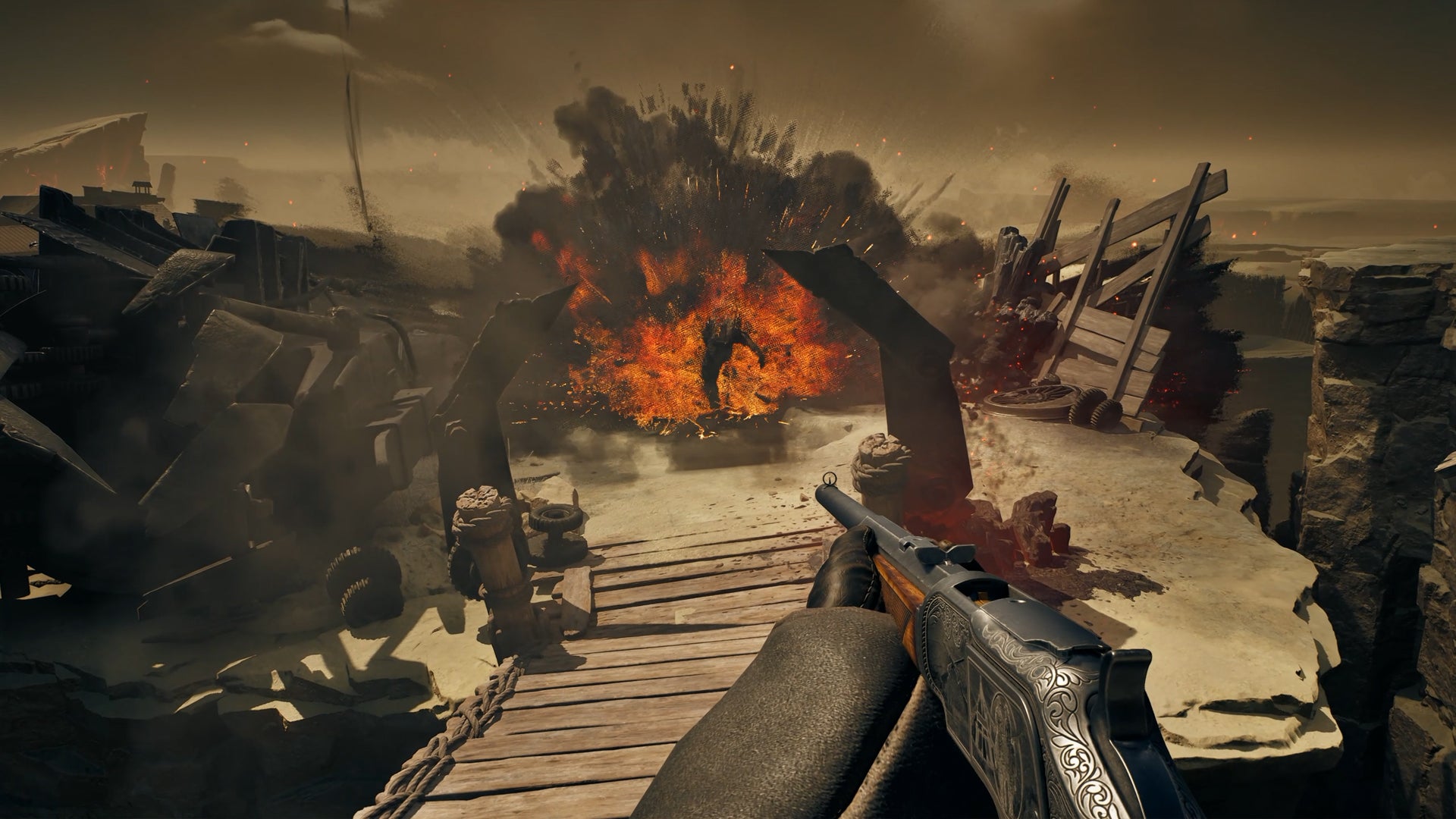Обзор Guns of Eschaton: сложный и атмосферный шутер в стиле Weird West — иллюстрация 6 к материалу Обзор Guns of Eschaton: сложный и атмосферный шутер в стиле Weird West — иллюстрация 6 к материалу