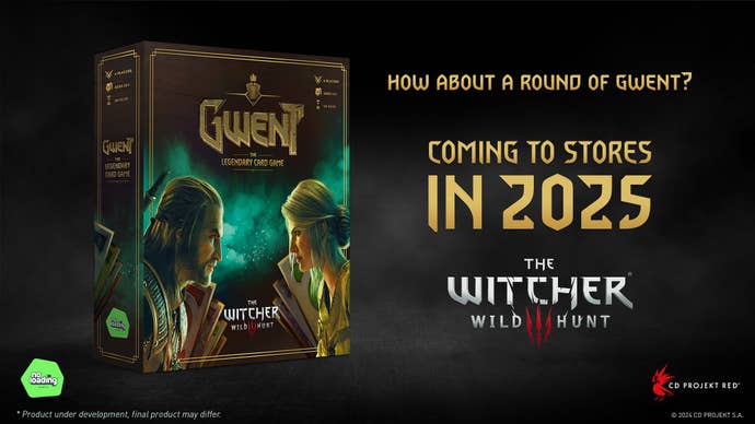 An for the physical edition of The Witcher 3 card game Gwent.
