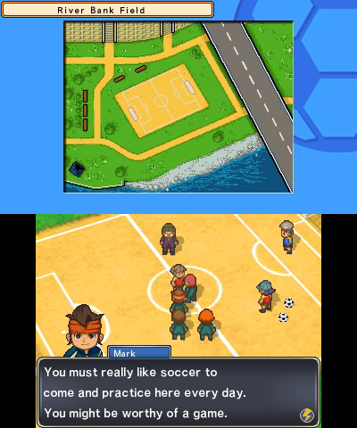 Inazuma Eleven screenshot