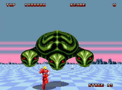 Space Harrier II screenshot