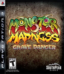 Caixa de jogo de Monster Madness: Grave Danger