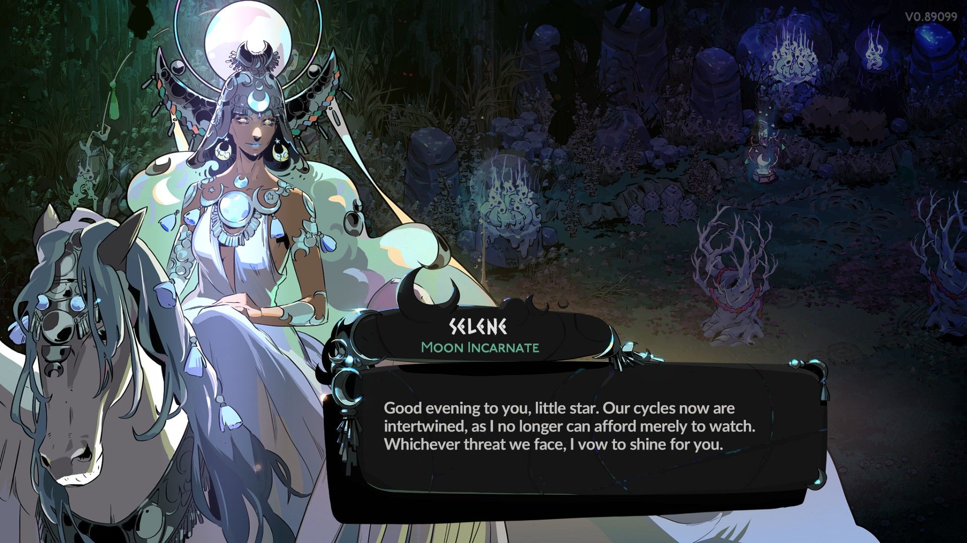 Selene, goddess of the Moon offers a powerful Hex. - 1