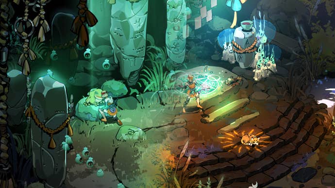 Screenshot of the Animal Familiars in Hades 2.