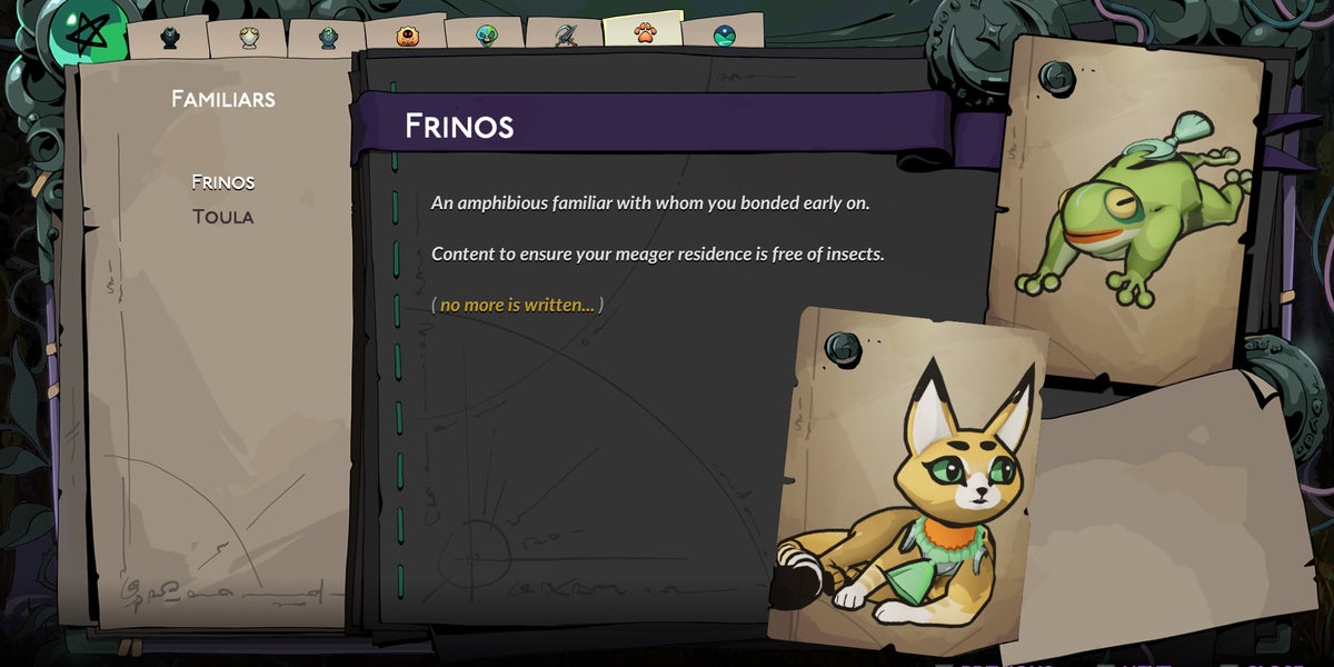 All Hades 2 Animal Familiars and how to unlock them | Rock Paper