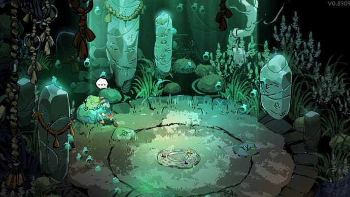 Hades 2 screenshot of Frinos.