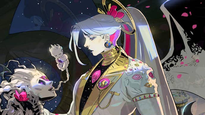 Hades 2’s Chaos holding a skull