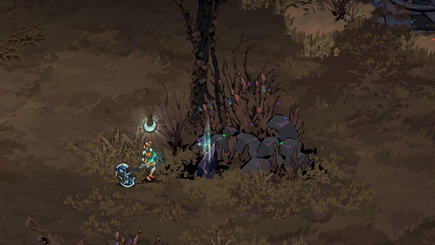 Screenshot of Glassrock in Hades 2.
