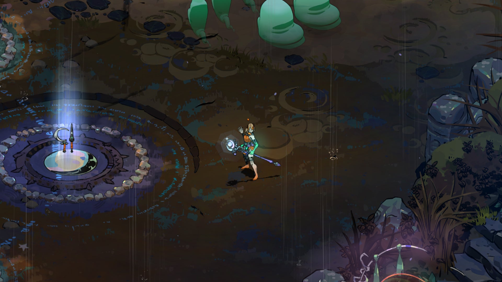 Screenshot of the Witch&rsquo;s Staff in Hades 2.