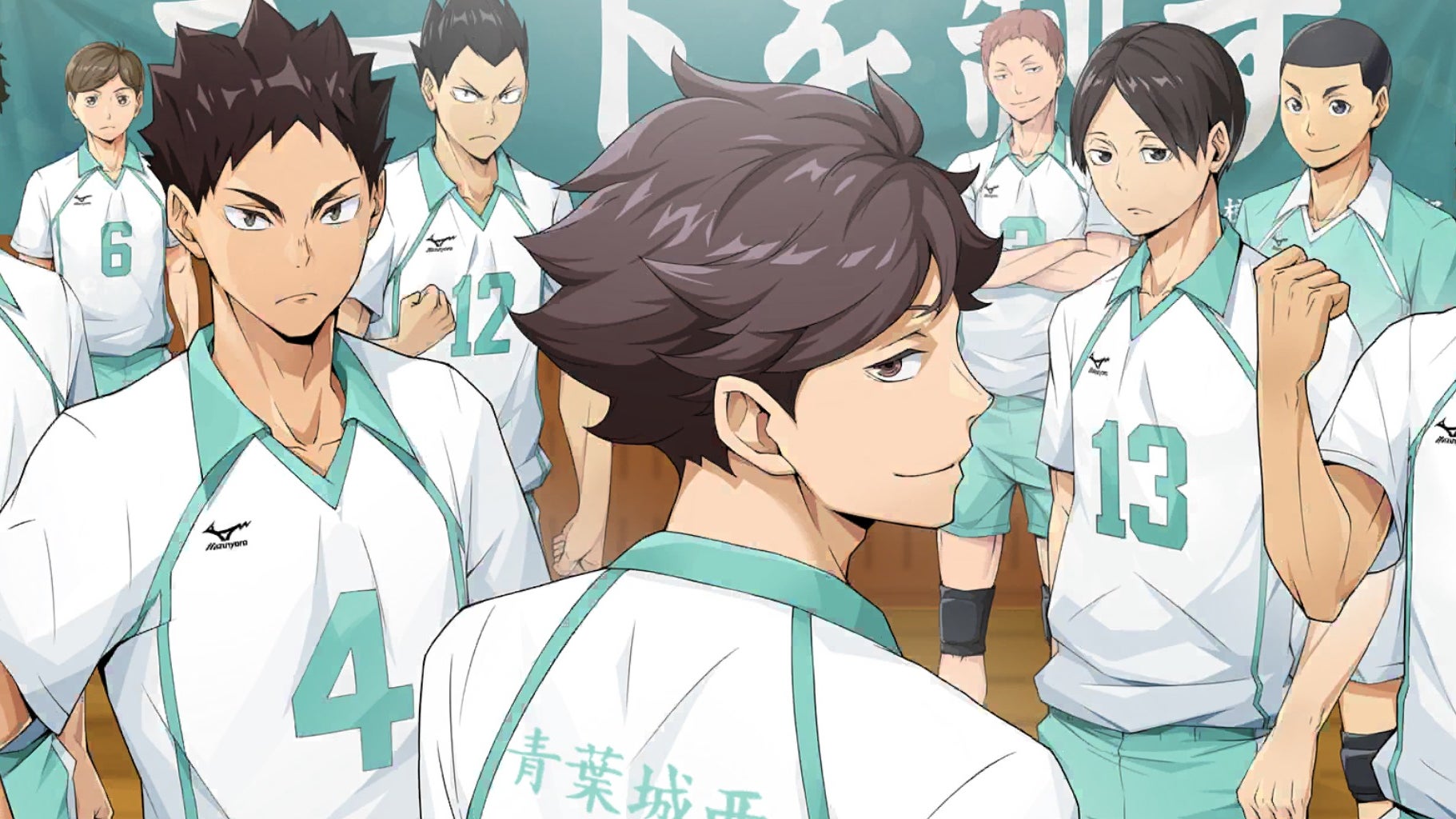 Toru Oikawa and teammates in Haikyu Fly High. - 1