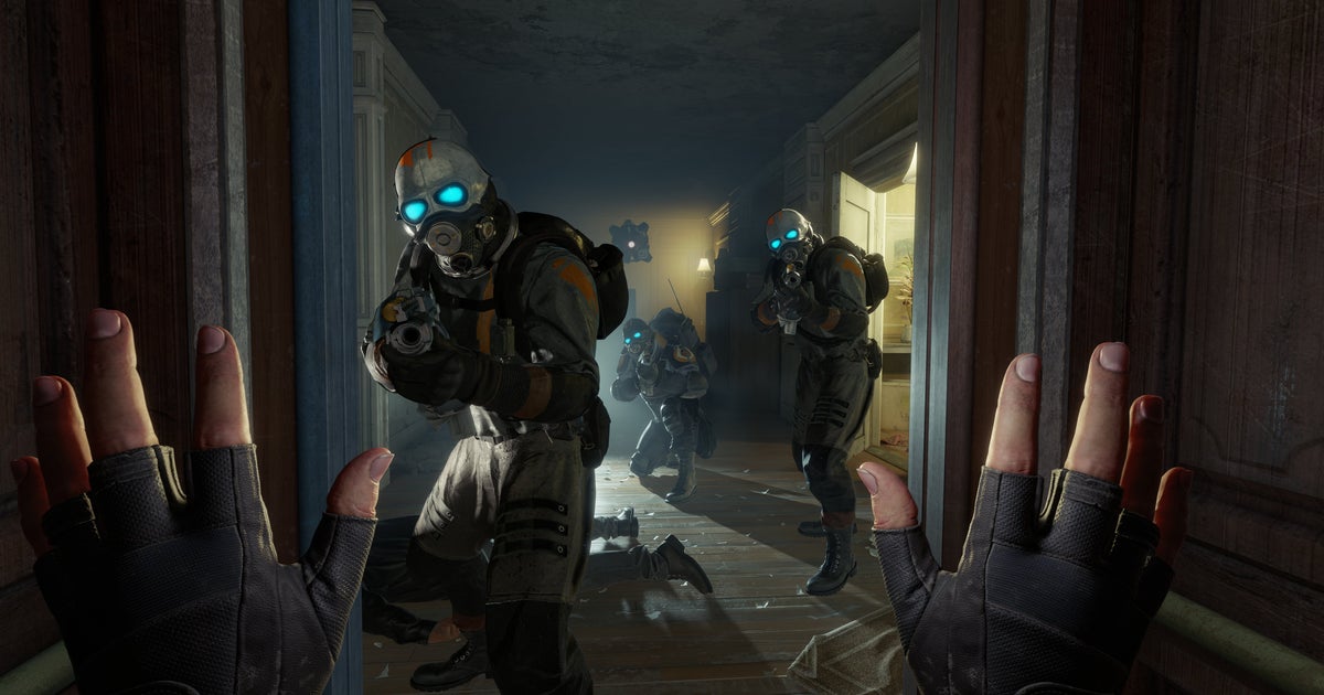 Lead image for “Valve considered making a new VR game for the Steam Frame, before tackling the "ludicrous" task of getting Half-Life: Alyx running standalone”.