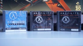 Just look at these gorgeous Half-Life CD ROMs