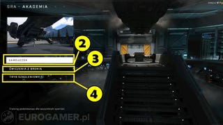 Halo Infinite - akademia, tryb szkoleniowy, strzelnica