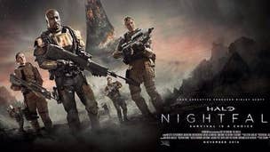 Everyone looks determined in Halo: Nightfall's key art  