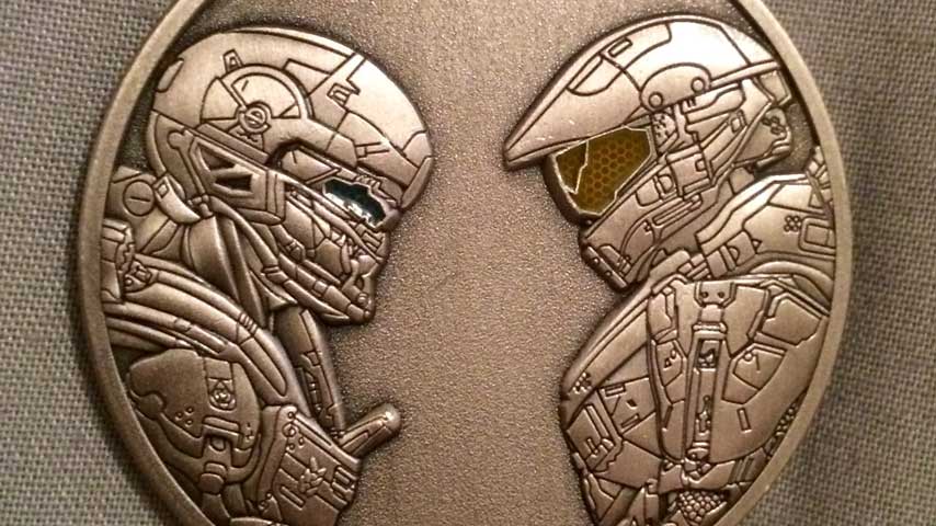 Halo 5 Guardians challenge coin available on military bases VG247