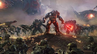 Halo Wars 2 video and screens give you a look at Strongholds mode on the Rift multiplayer map