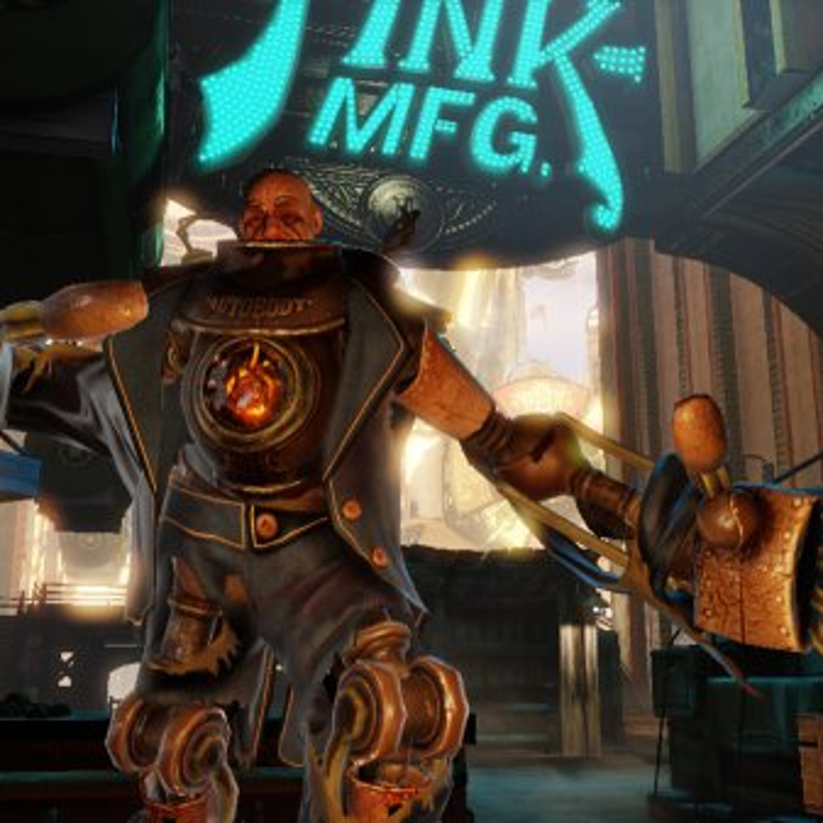Bioshock Infinite Ad Hand Why Does 'this' Booker Have A Bandage On His