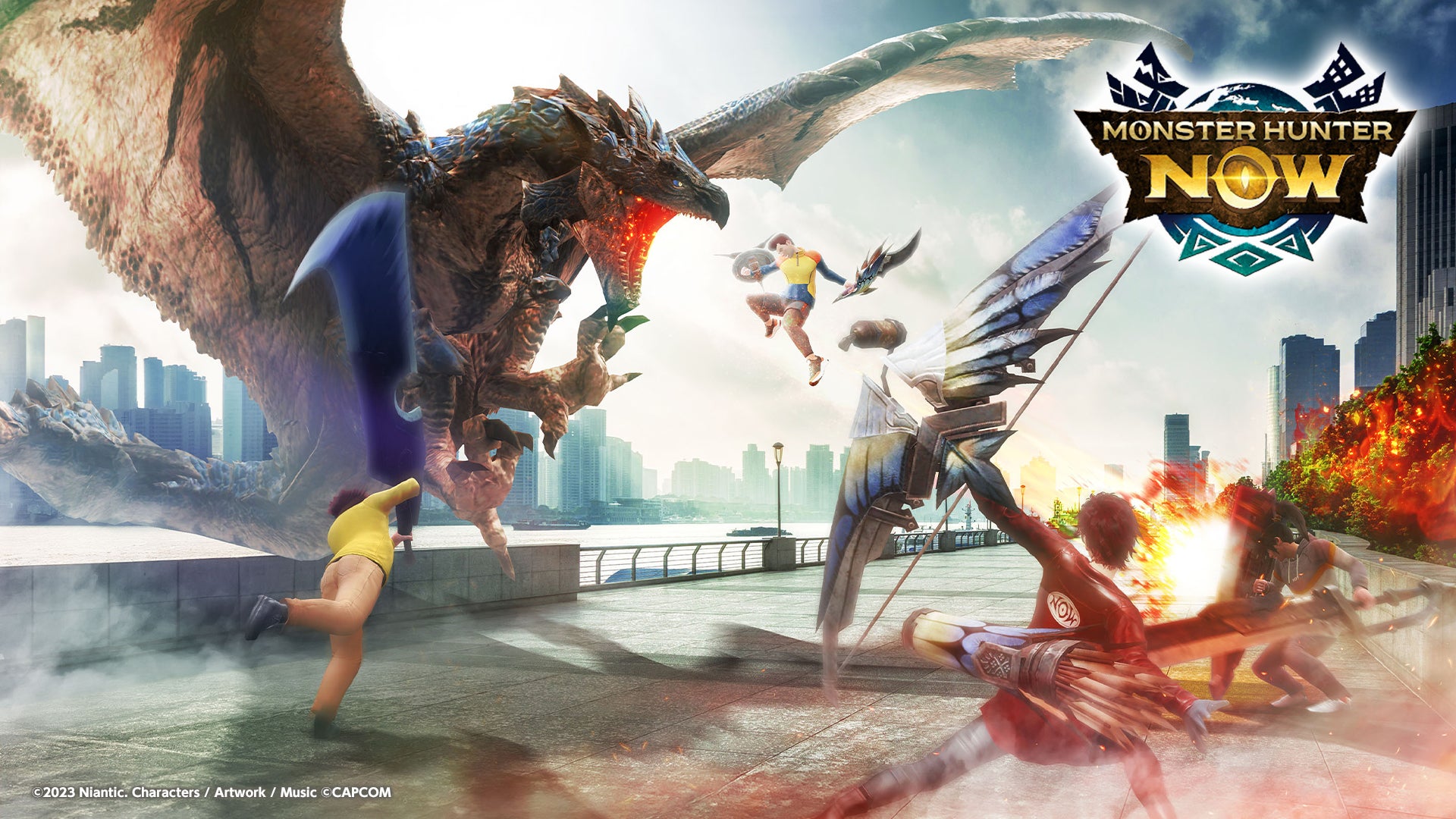 Monster Hunter Happy Hunting update splash screen - 4
