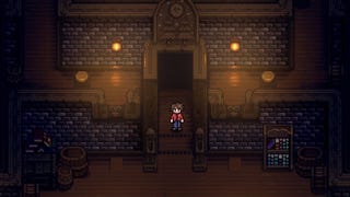 A new screenshot showing the player character in a basement room in Stardew Valley creators upcoming game, Haunted Chocolatier.
