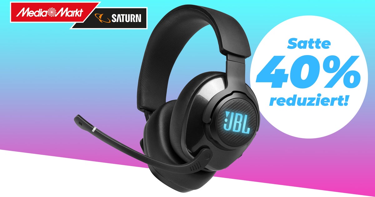 Gaming-Hit zum Schnäppchenpreis: JBL Quantum 400 Headset jetzt 40% reduziert bei MediaMarkt!