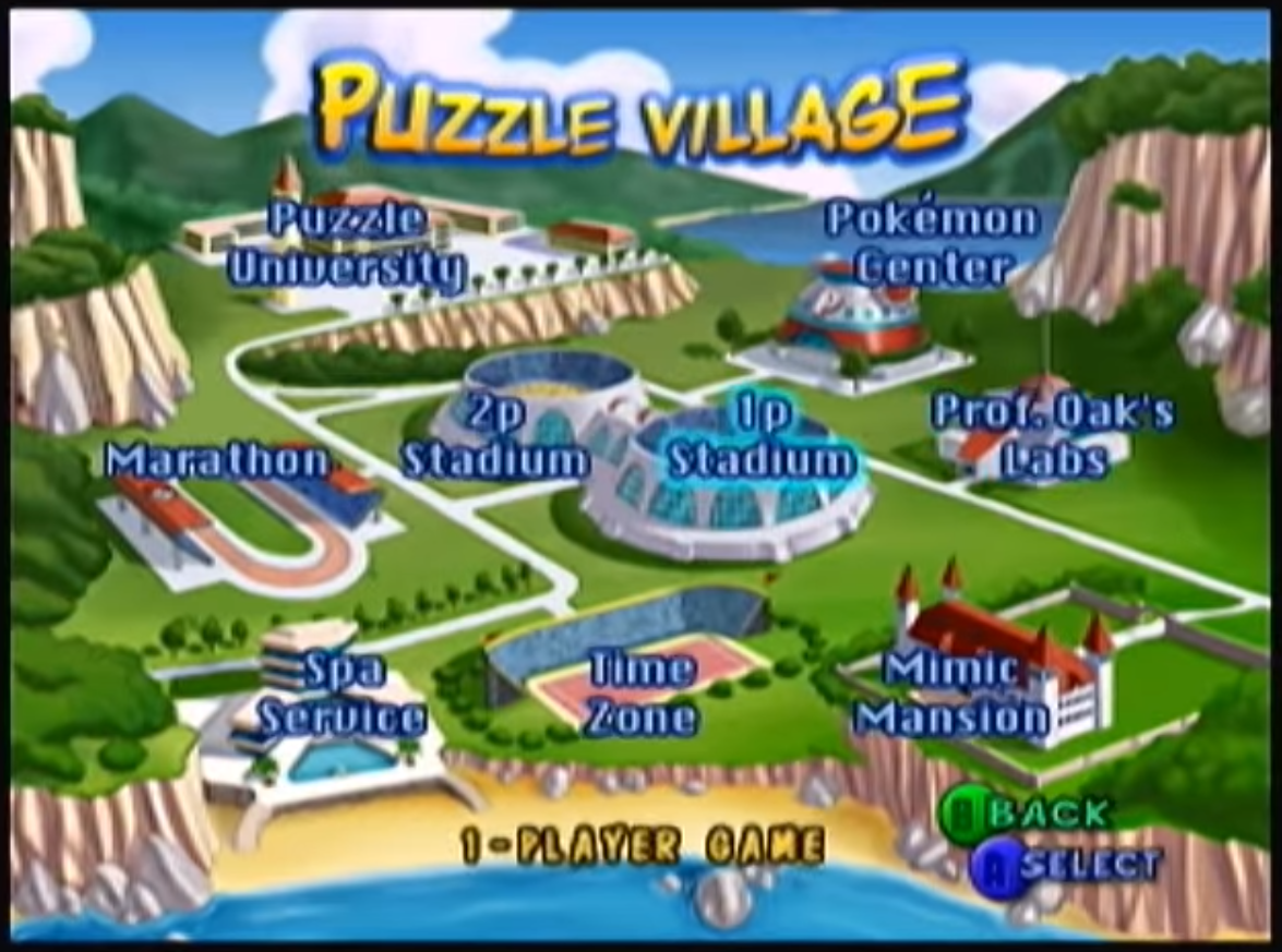 Pokémon Puzzle League screenshot