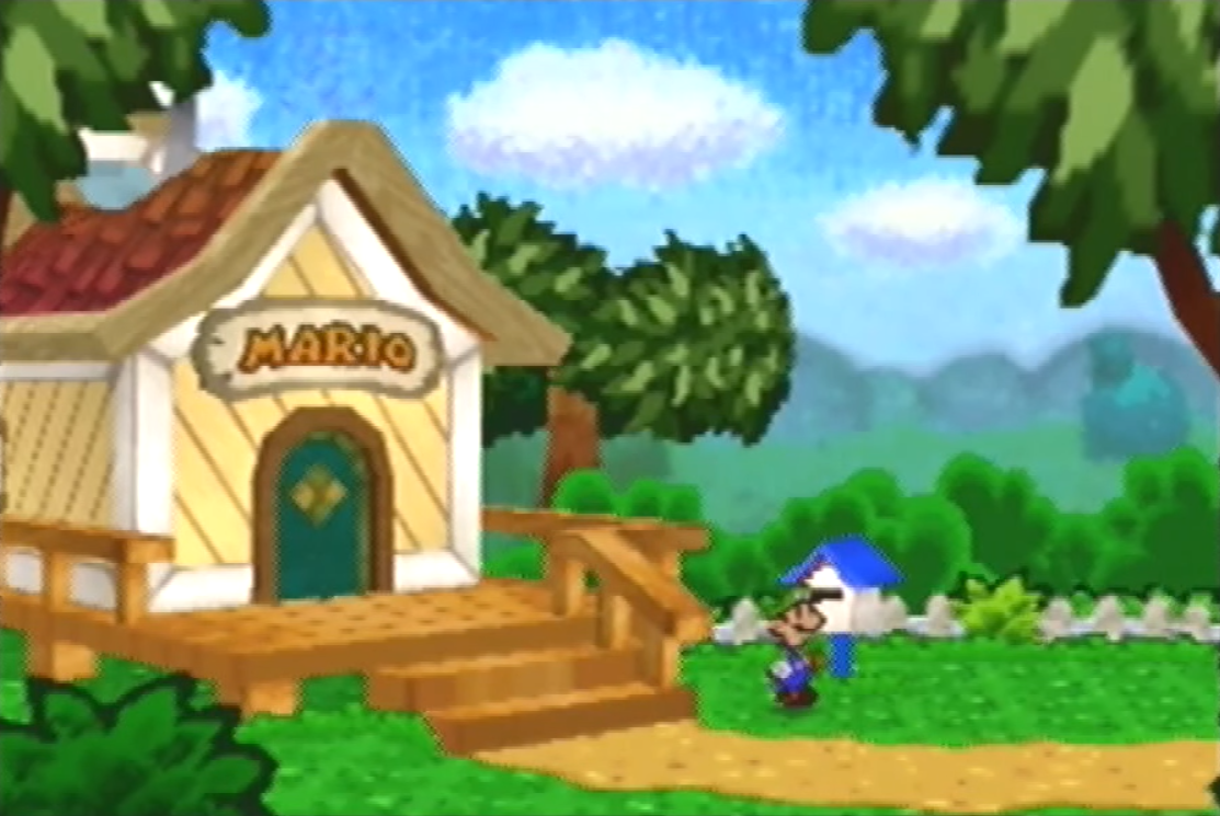 Paper Mario (virtual console) screenshot